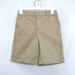 Classroom School Uniform Shorts Boys Size 12 Khaki Flat Front Pockets Adjustable
